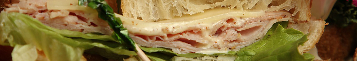 Eating American (New) Sandwich at Urbane Cafe restaurant in Stevenson Ranch, CA.